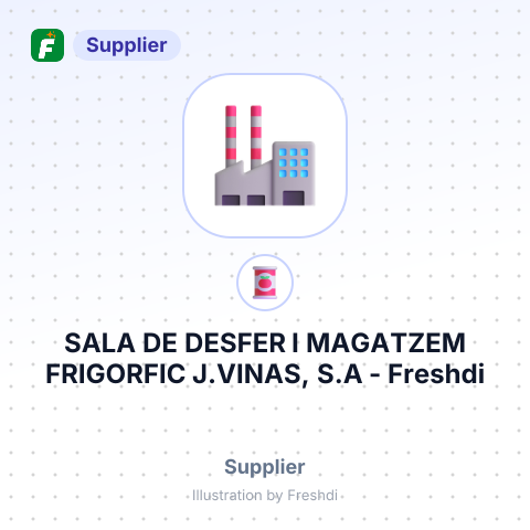 SALA DE DESFER I MAGATZEM FRIGORFIC J.VINAS, S.A – summary card, no photo uploaded yet