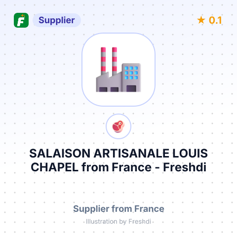 SALAISON ARTISANALE LOUIS CHAPEL – summary card, no photo uploaded yet