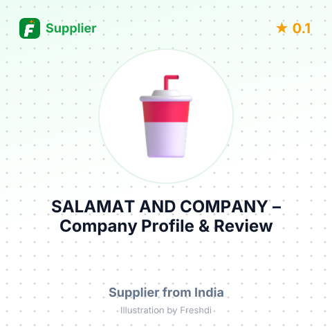 SALAMAT AND COMPANY – summary card, no photo uploaded yet