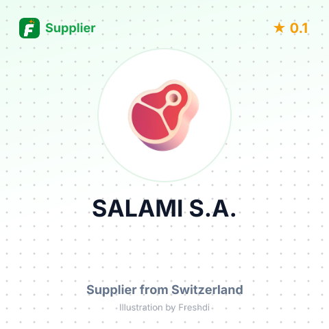 SALAMI S.A. – summary card, no photo uploaded yet