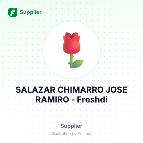 SALAZAR CHIMARRO JOSE RAMIRO – summary card, no photo uploaded yet
