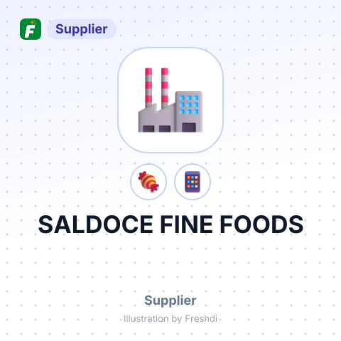 SALDOCE FINE FOODS – summary card, no photo uploaded yet