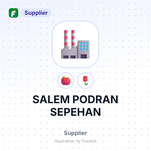 SALEM PODRAN SEPEHAN – summary card, no photo uploaded yet