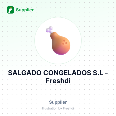 SALGADO CONGELADOS S.L – summary card, no photo uploaded yet