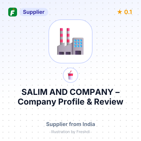 SALIM AND COMPANY – summary card, no photo uploaded yet