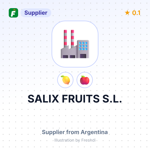 SALIX FRUITS S.L. – summary card, no photo uploaded yet
