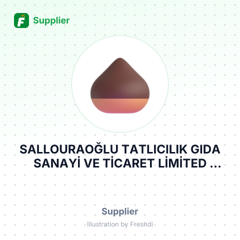 SALLOURAOĞLU TATLICILIK GIDA SANAYİ VE TİCARET LİMİTED ŞİRKETİ – summary card, no photo uploaded yet