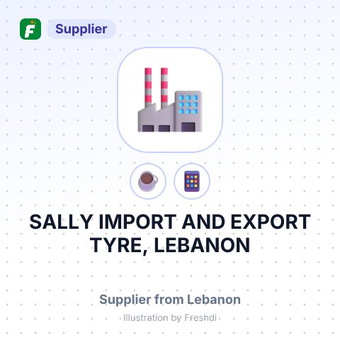 SALLY IMPORT AND EXPORT TYRE, LEBANON – summary card, no photo uploaded yet