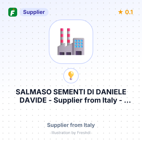 SALMASO SEMENTI DI DANIELE DAVIDE – summary card, no photo uploaded yet