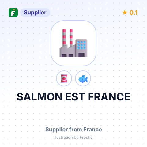 SALMON EST FRANCE – summary card, no photo uploaded yet