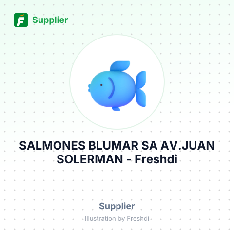 SALMONES BLUMAR SA AV.JUAN SOLERMAN – summary card, no photo uploaded yet