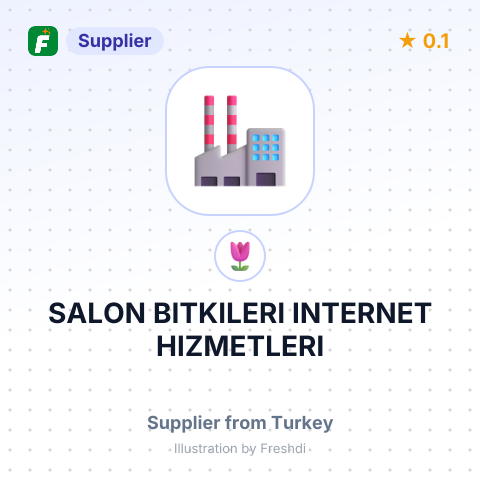 SALON BITKILERI INTERNET HIZMETLERI – summary card, no photo uploaded yet