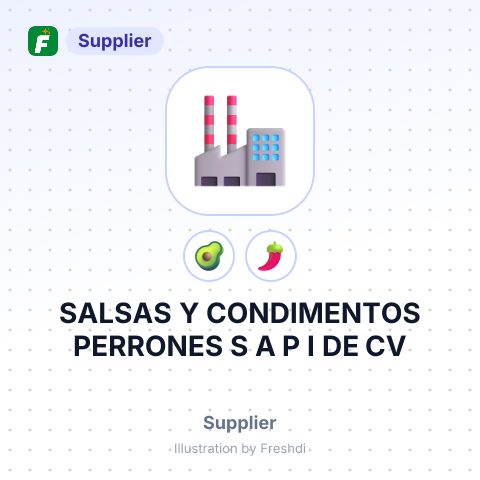 SALSAS Y CONDIMENTOS PERRONES S A P I DE CV – summary card, no photo uploaded yet