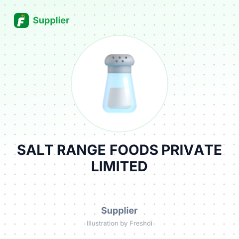 SALT RANGE FOODS PRIVATE LIMITED – summary card, no photo uploaded yet