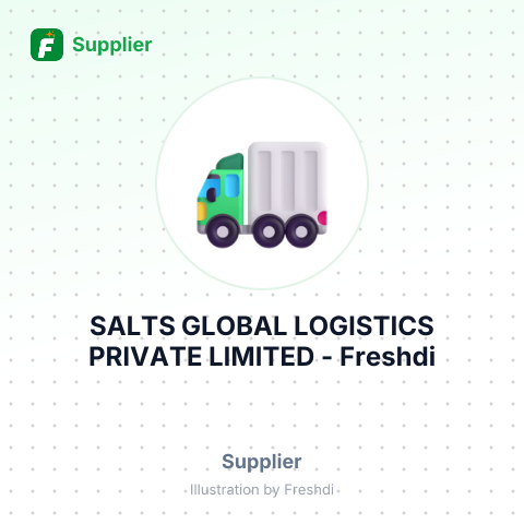 SALTS GLOBAL LOGISTICS PRIVATE LIMITED – summary card, no photo uploaded yet