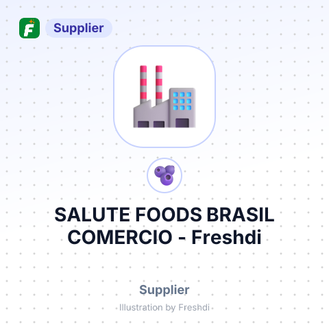 SALUTE FOODS BRASIL COMERCIO – summary card, no photo uploaded yet