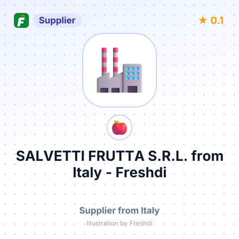 SALVETTI FRUTTA S.R.L. – summary card, no photo uploaded yet