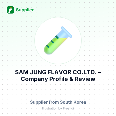 SAM JUNG FLAVOR CO.LTD. – summary card, no photo uploaded yet