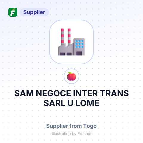 SAM NEGOCE INTER TRANS SARL U LOME – summary card, no photo uploaded yet