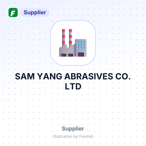 SAM YANG ABRASIVES CO., LTD – summary card, no photo uploaded yet