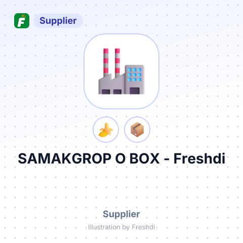 SAMAKGROP O BOX – summary card, no photo uploaded yet