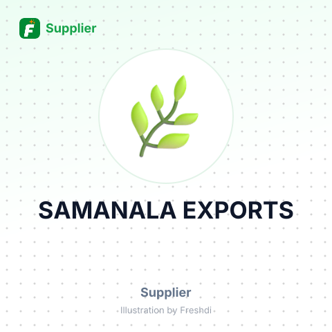 SAMANALA EXPORTS – summary card, no photo uploaded yet