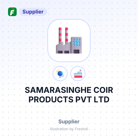 SAMARASINGHE COIR PRODUCTS PVT LTD – summary card, no photo uploaded yet