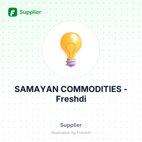 SAMAYAN COMMODITIES – summary card, no photo uploaded yet