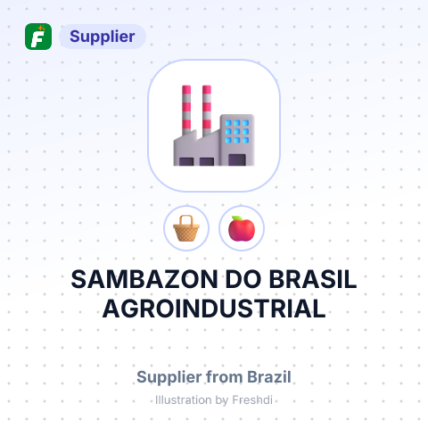 SAMBAZON DO BRASIL AGROINDUSTRIAL – summary card, no photo uploaded yet