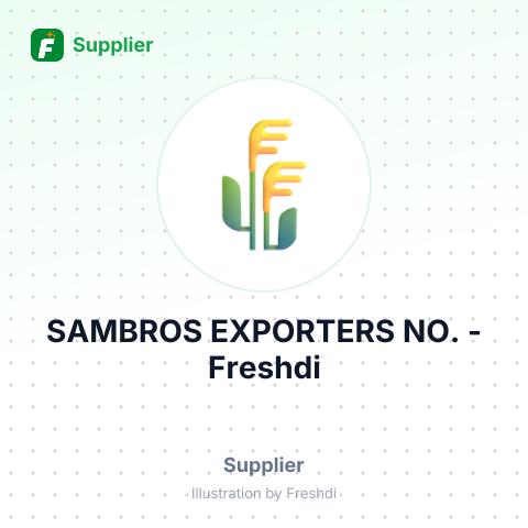 SAMBROS EXPORTERS NO. – summary card, no photo uploaded yet