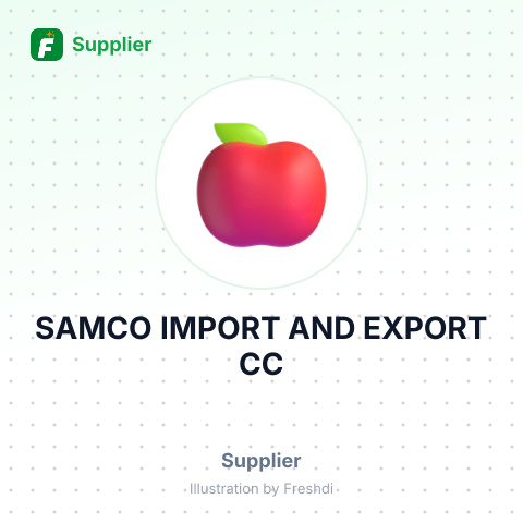 SAMCO IMPORT AND EXPORT CC – summary card, no photo uploaded yet