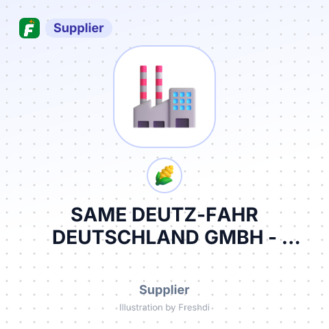 SAME DEUTZ-FAHR DEUTSCHLAND GMBH – summary card, no photo uploaded yet