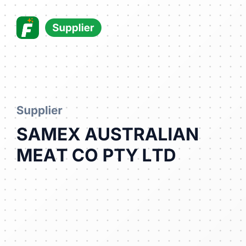 SAMEX AUSTRALIAN MEAT CO PTY LTD – summary card, no photo uploaded yet