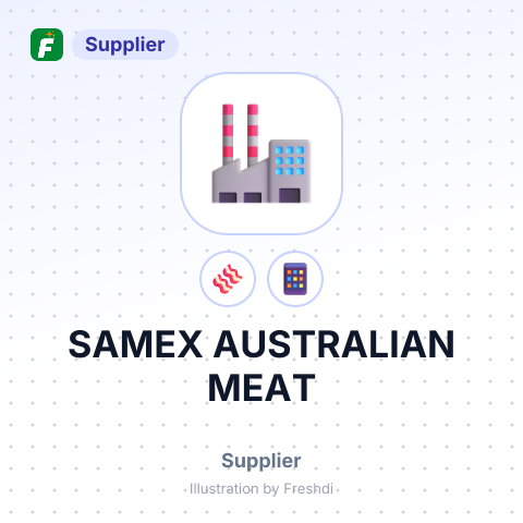 SAMEX AUSTRALIAN MEAT – summary card, no photo uploaded yet