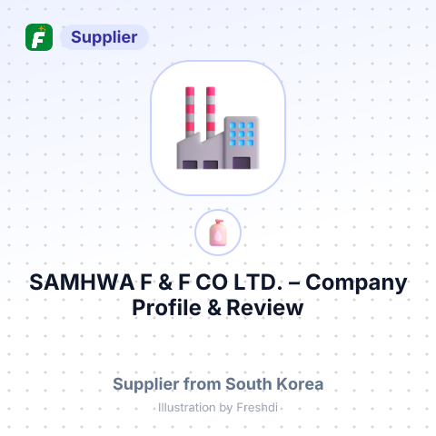 SAMHWA F & F CO LTD. – summary card, no photo uploaded yet