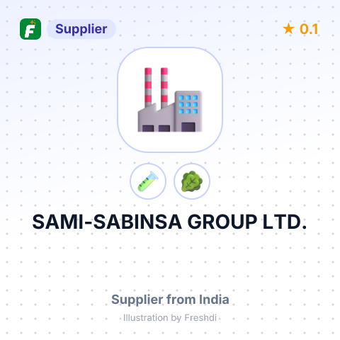 SAMI-SABINSA GROUP LTD. – summary card, no photo uploaded yet