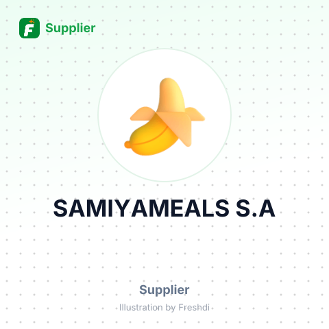 SAMIYAMEALS S.A – summary card, no photo uploaded yet