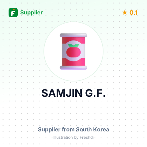 SAMJIN G.F. – summary card, no photo uploaded yet