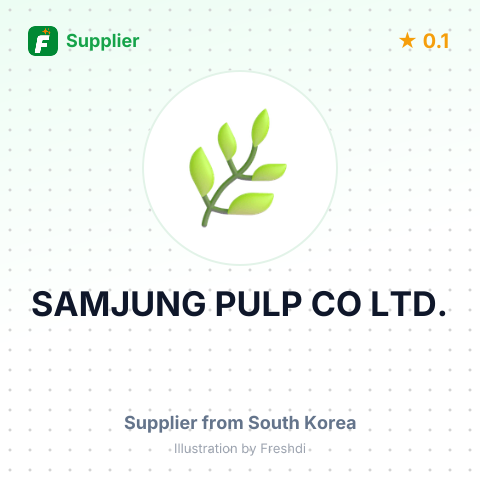 SAMJUNG PULP CO LTD. – summary card, no photo uploaded yet