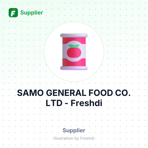 SAMO GENERAL FOOD CO. LTD – summary card, no photo uploaded yet