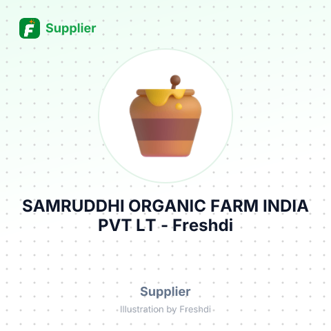SAMRUDDHI ORGANIC FARM INDIA PVT LT – summary card, no photo uploaded yet