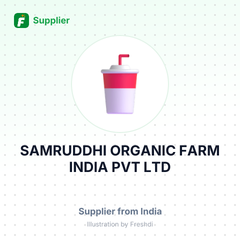 SAMRUDDHI ORGANIC FARM INDIA PVT LTD – summary card, no photo uploaded yet