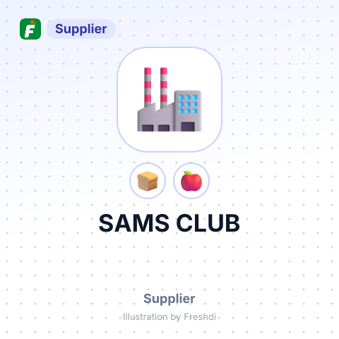 SAMS CLUB – summary card, no photo uploaded yet