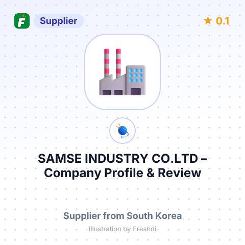 SAMSE INDUSTRY CO.LTD – summary card, no photo uploaded yet