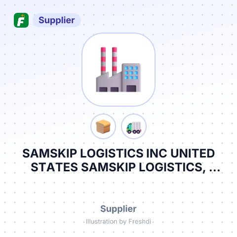 SAMSKIP LOGISTICS INC UNITED STATES SAMSKIP LOGISTICS, NORFOLK USA NEW BRUNSWICK NJ US – summary card, no photo uploaded yet