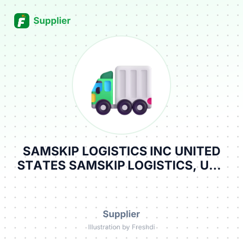 SAMSKIP LOGISTICS INC UNITED STATES SAMSKIP LOGISTICS, USA NEW BRUNSWICK NJ US – summary card, no photo uploaded yet