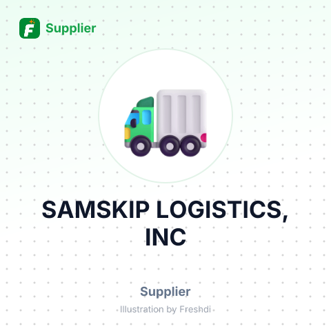SAMSKIP LOGISTICS, INC – summary card, no photo uploaded yet