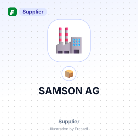 SAMSON AG – summary card, no photo uploaded yet