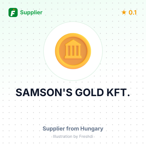 SAMSON'S GOLD KFT. – summary card, no photo uploaded yet