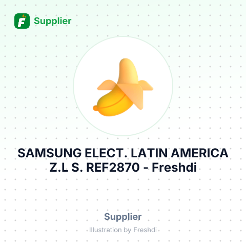 SAMSUNG ELECT. LATIN AMERICA Z.L S. REF2870 – summary card, no photo uploaded yet